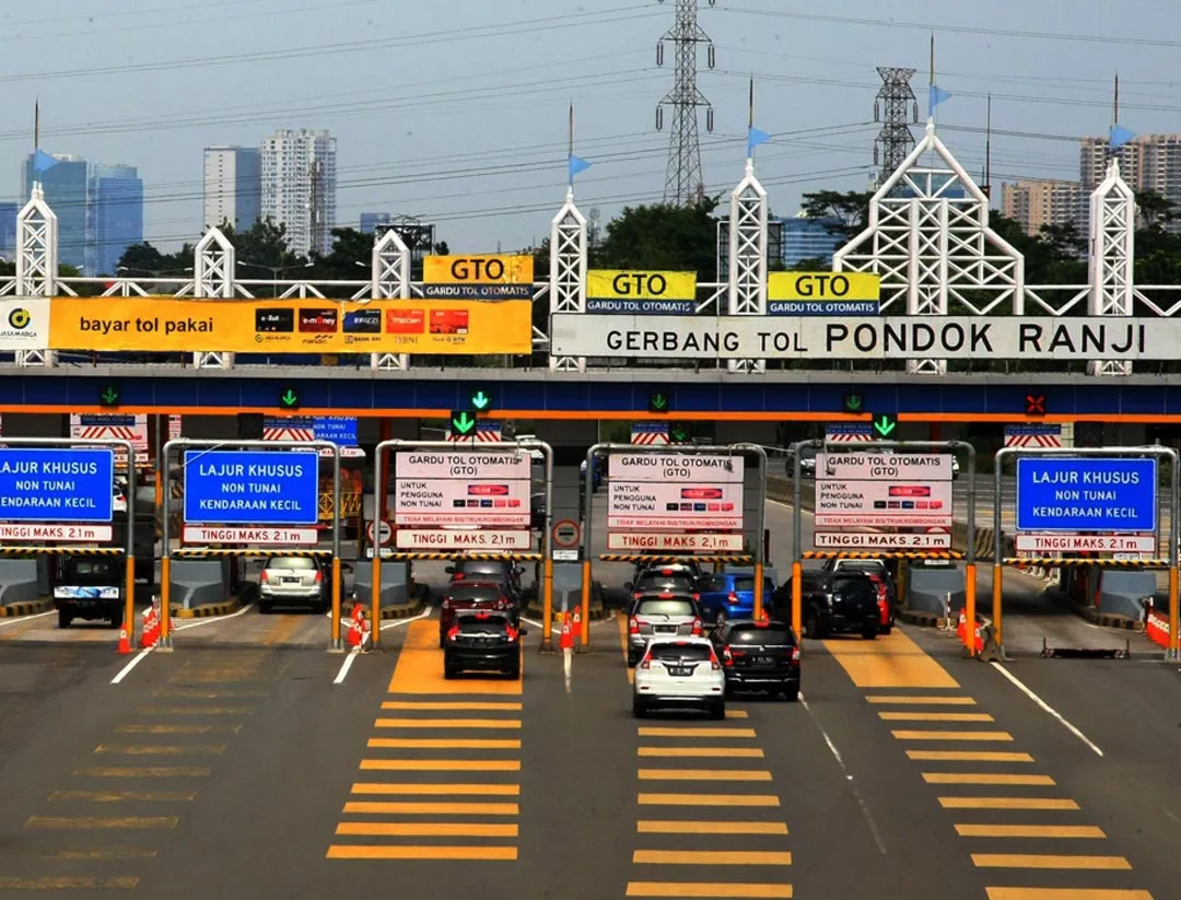 10 menit ke Gerbang Tol Pondok Ranji